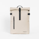 Front view of The Roll Top 20L backpack in Sand