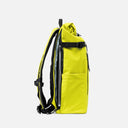 A studio shot of the laptop compartment on the Roll Top 20L in Volt