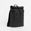 Front view of The Roll Top 20L Backpack in All Black