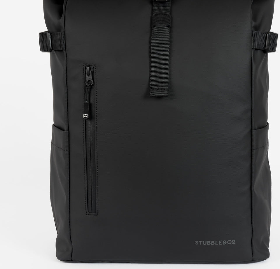 Roll Top backpack close up