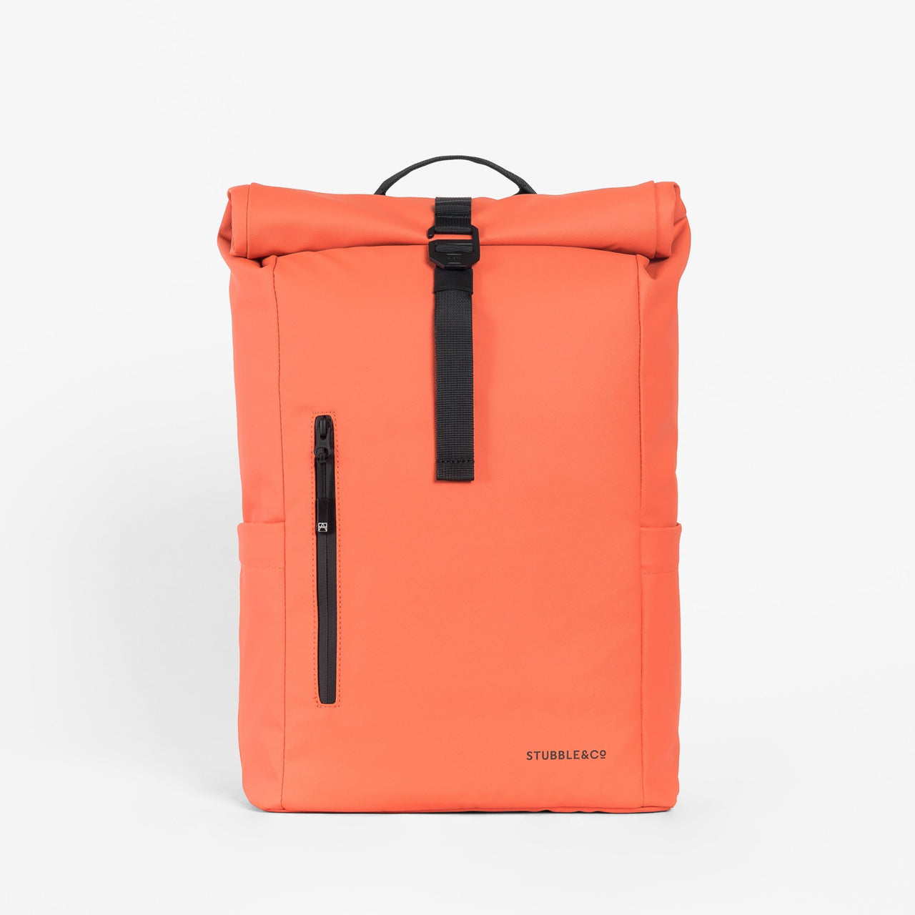 a studio shot of the front of an Ember Orange roll top mini