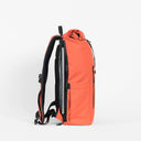 Roll Top Mini backpack in Ember Orange