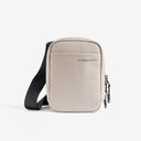 a studio shot of the front of a Sand shoulder bag