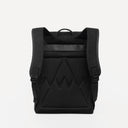 The Backpack Mini in All Black back view