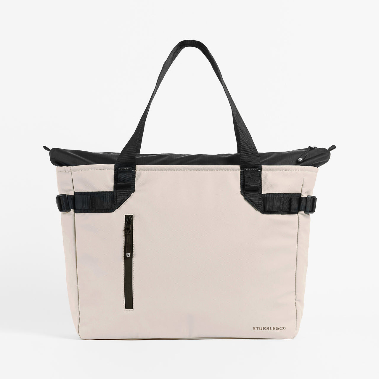 A studio shot of the front of the Sand Tote Bag