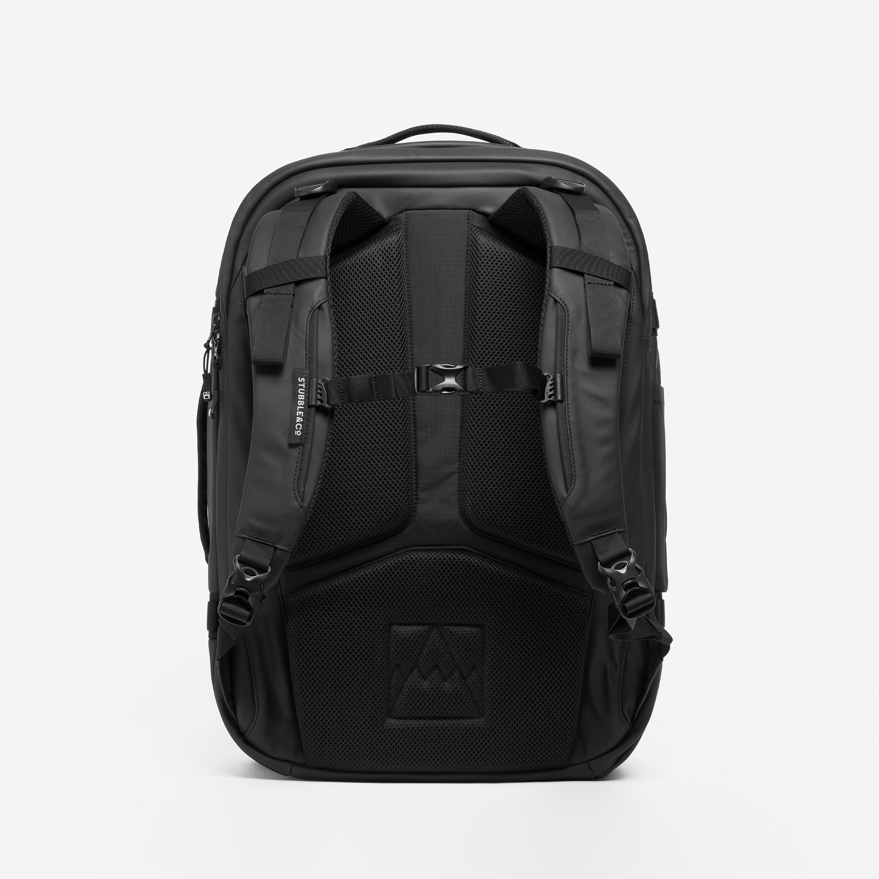 STUBBLE&CO ブラック バックパック　40L Travel Backpack 40L | Carry Without Compromise | Stubble & Co