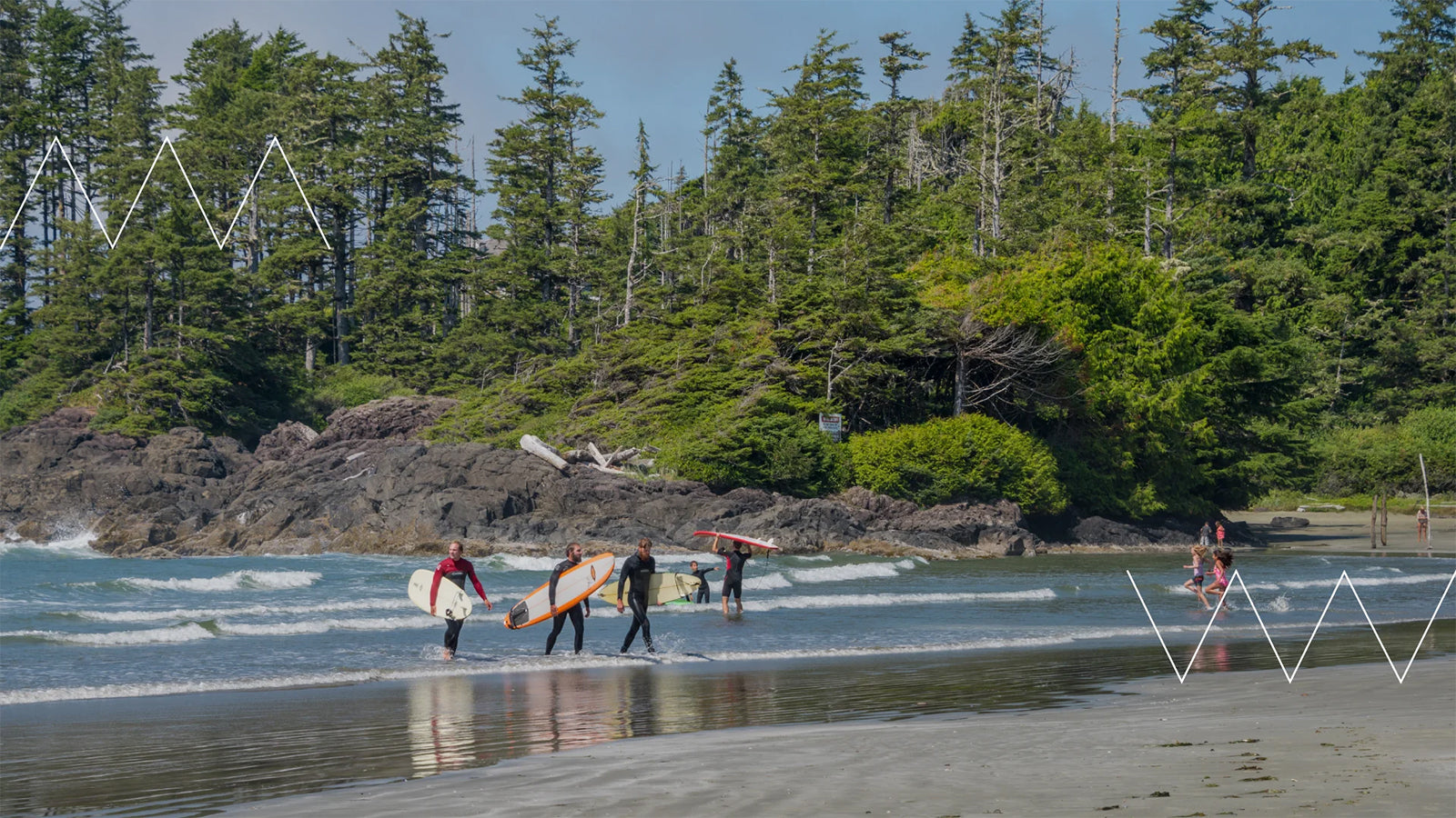 A picture of a beach in Vancouver Island