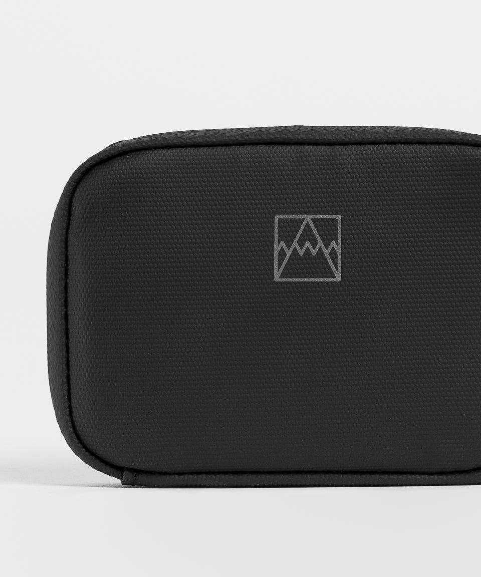 Close up studio shot of Black Wallet