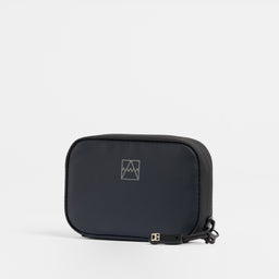 Midnight Blue Wallet studio shot on a white background