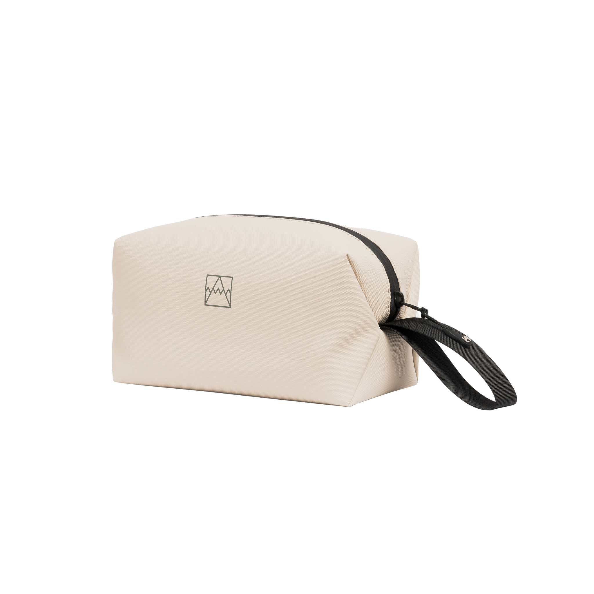 Sand Wash Bag with a black zip and carry strap.
