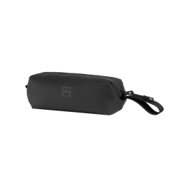 The Wash Bag Mini in All Black with its loop handle