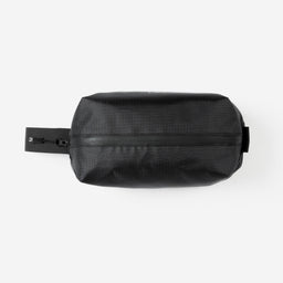 Wash Bag in rPET closed top view