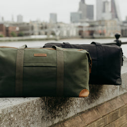 The Weekender duffle bag in Olive