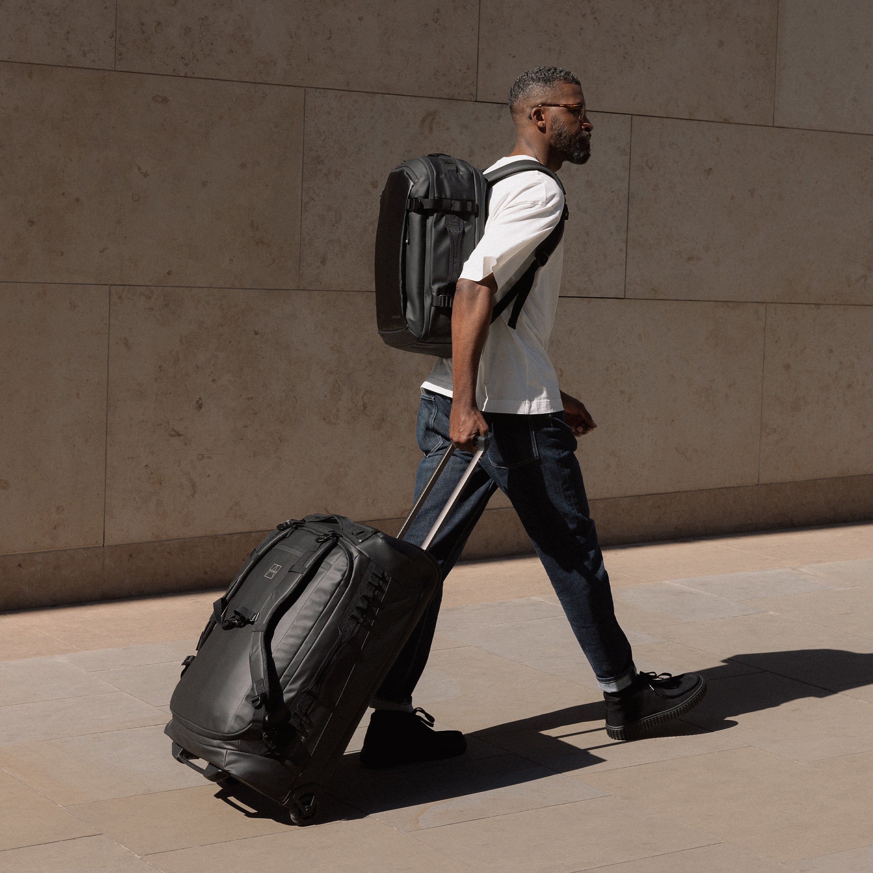 Wheeled Duffel 80L | Check-In, Travel Easy | Stubble & Co